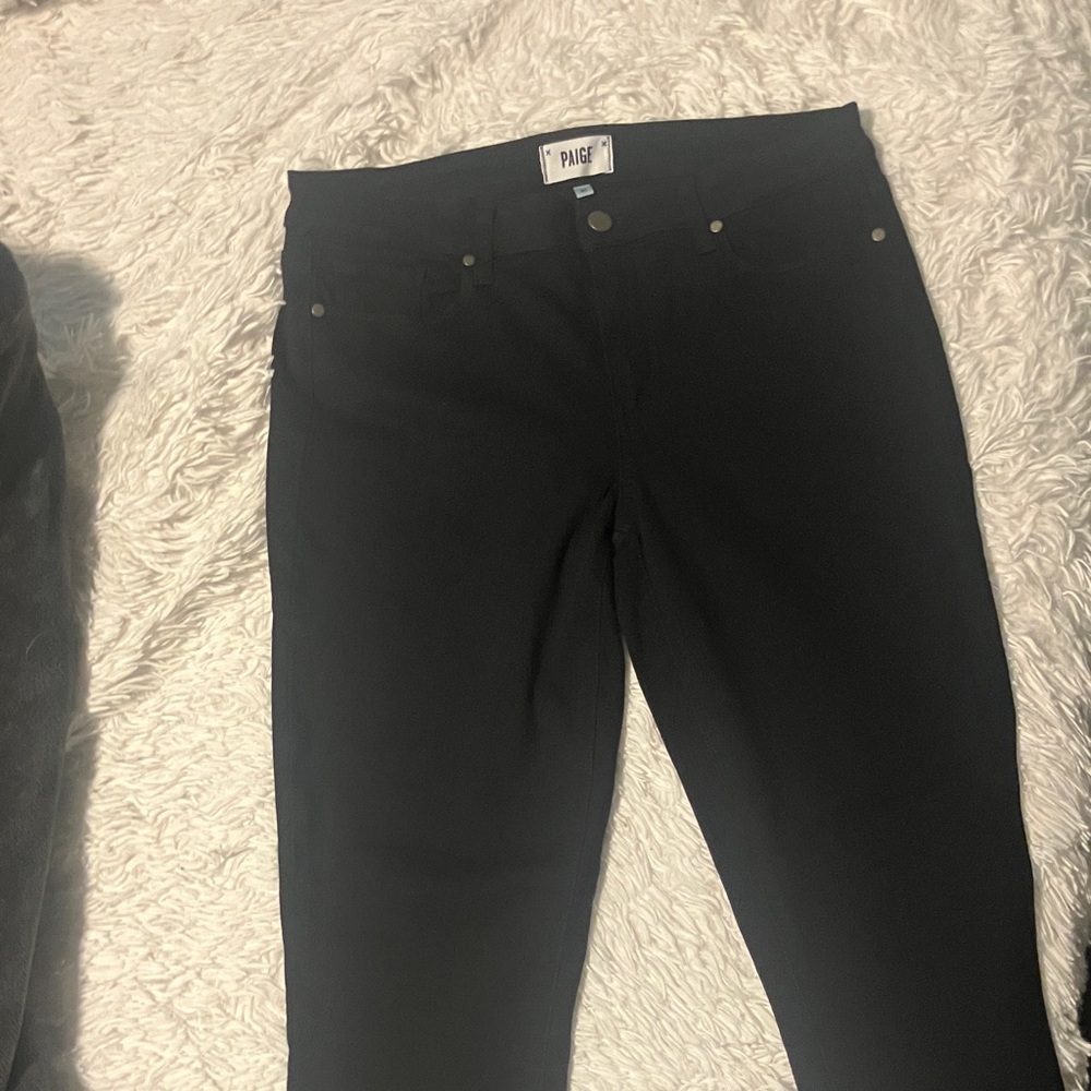 PAIGE Verdugo Ankle Jeans in Black